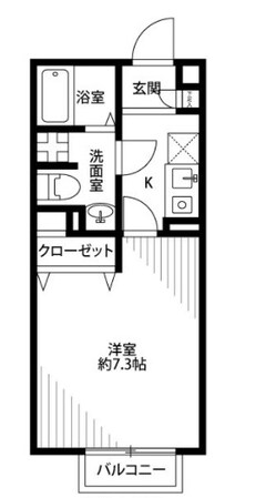 アムール新都心の物件間取画像